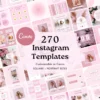 270 Editable Canva Templates for Posts & Stories