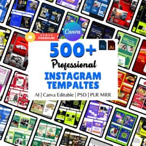 500+ Instagram Templates (Canva, PSD & AI) for Ecommerce