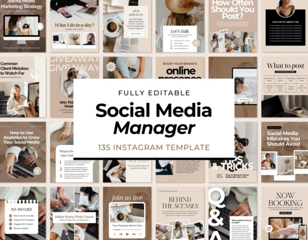 Brand Engagement Kit™ – Instagram Marketing Templates