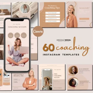 Coach Influence™ – Instagram Posts & Stories Templates