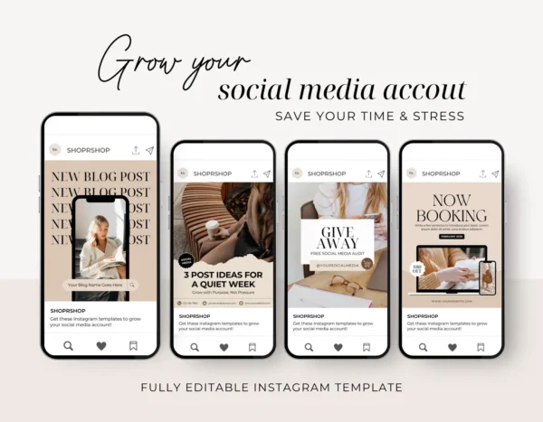 Brand Engagement Kit™ – Instagram Marketing Templates