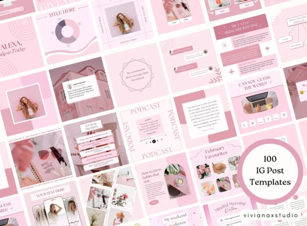 270 Editable Canva Templates for Posts & Stories