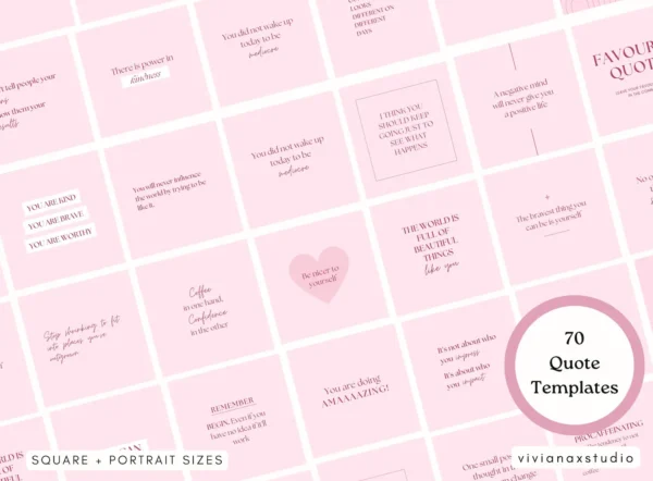 270 Editable Canva Templates for Posts & Stories