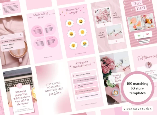 270 Editable Canva Templates for Posts & Stories