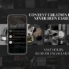 Dark Aesthetic Canva Templates for Premium Social Media Marketing