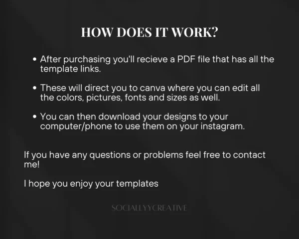 Dark Aesthetic Canva Templates for Premium Social Media Marketing